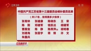 中国共产党江苏省第十三届委员会候补委员名单资讯高清正版视频在线观看–爱奇艺