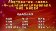 中国共产党黑龙江省第十二届委员会名单资讯完整版视频在线观看爱奇艺