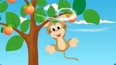 小猴子摘桃子