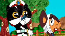 黑猫警长救援队#一只耳哪里逃?游戏-游戏-高清正版–