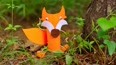 纸筒也能变成精明的小狐狸
