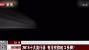 2018十大流行语有没有你的口头禅?资讯搜索最新资讯爱奇艺