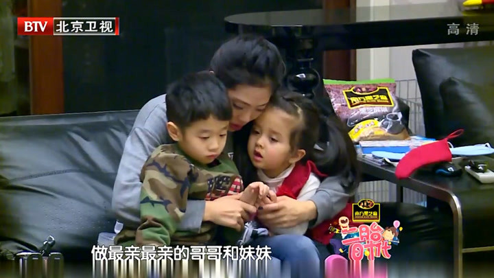 伊娃到来,让杨威夫妻体会到儿女双全的快乐,赶紧生二胎!