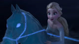 冰雪奇缘2：艾莎踏水成冰，变身冰雪女王骑水马，找真相拯救王国