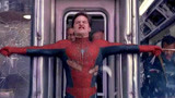蜘蛛侠2：蜘蛛侠这段拉火车，难以超越经典！众人团结一心接住他