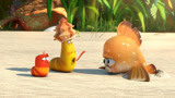 爆笑虫子：小黄小红漂流到海边，小黄只顾开心，心太大了！