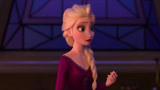 冰雪奇缘2：冰雪女王回忆小时候，紫色睡袍超优雅了！简直美呆了