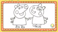 小猪佩奇和苏西的简笔画