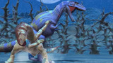 侏罗纪世界恐龙争霸：镰刀龙大战异特龙，这次的名字还有错吗？