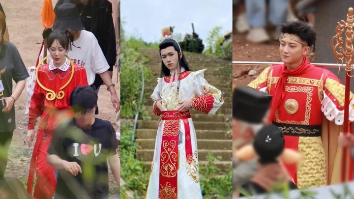 《萌探》杨紫cos红孩儿,宋亚轩cos白龙马,黄子韬cos孙悟空
