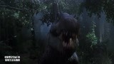 侏罗纪公园3暴龙把飞机一口咬断，里面的人，只够它塞牙缝