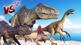 侏罗纪世界恐龙争霸战：印度猛禽、巨龙、蛇龙和恐龙的统治权战斗