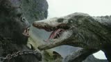 金刚骷髅岛：金刚水中大战巨型蜥蜴，只为保护人类，简直太震撼