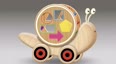 蜗牛玩具认识颜色和形状