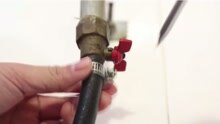 如何正确安装天然气软管