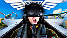 【屌德斯解说】 VR模拟飞行员 把我给玩吐了