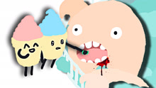 【屌德斯解说】 模拟冰淇淋 动物园给怪兽喂食