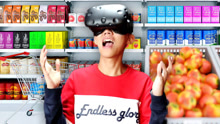 VR工作模拟器 超市的天价食品！鲤鱼Ace
