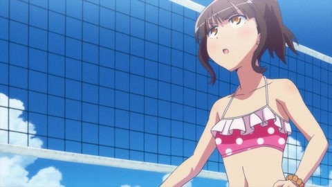 练习接球扣杀 团队协作升级