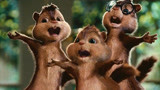 美国经典奇幻喜剧片《鼠来宝》，看三只花栗鼠，如何成为歌唱巨星