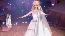 精灵梦叶罗丽：叶罗丽成员一起穿婚纱，灵公主像仙女王默最美！