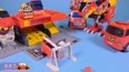 消防车玩具礼盒 可以弹射的玩具车