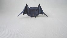 蝙蝠精灵的折纸方法
