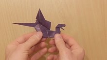 简单飞龙的折纸方法