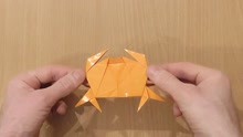 用纸做小螃蟹的方法1