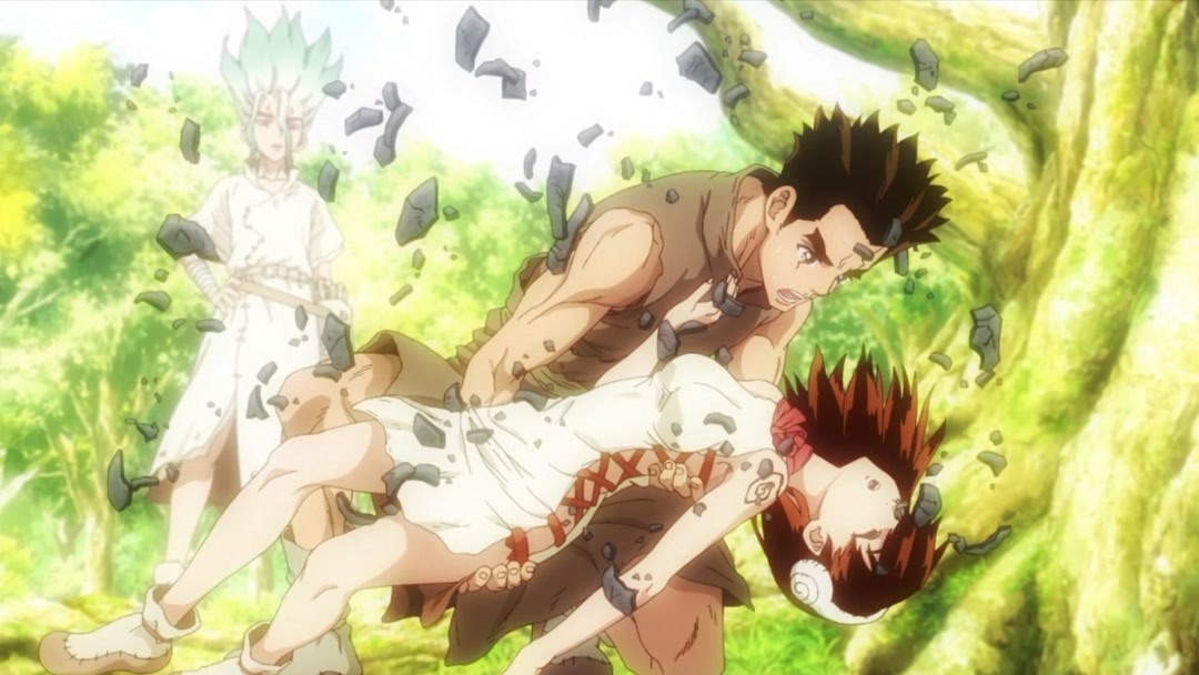 Watch the latest Dr. Stone Episode 3 online with English subtitle for