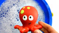 带你认识可爱的红色章鱼玩具