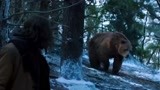 金刚狼2：狼叔撞见了灰熊，生怕狼叔把它杀了，当点心吃