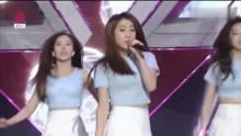 [图]produce 101：少女们表演《再次重逢的世界》燃炸舞台，真美