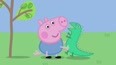 小猪乔治玩恐龙