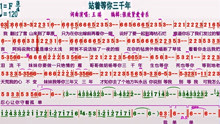 站着等你3000年简谱_站着等你3000年图片(3)