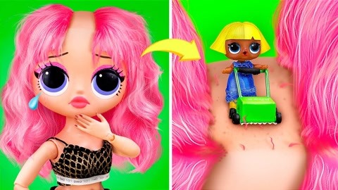 芭比娃娃玩具屋 第10集 谁剃了公主美丽的头发: 谁剃了公主美丽的头发