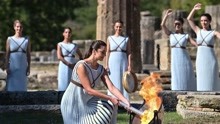 北京冬奥会火种在希腊古奥林匹亚成功采集
