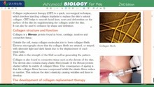 10Collagen replacement therapy常荣讲大学生物Advanced BIOLOGY