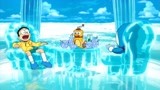 哆啦A梦：哆啦A梦太会享受了，带着大雄纵享南极，轻松过暑假！
