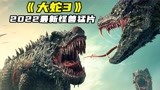 2022怪兽新片《大蛇3》，百米蛇王大战暴虐骨龙，劲爆刺激！