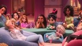 《无敌破坏王2》：迪士尼公主的超级派对！这段太美了，养眼啊！