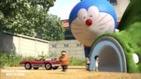 《哆啦A梦》：大家通过隧道就变小，玩具车也能开了，好刺激