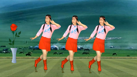 雪山姑娘舞蹈图片